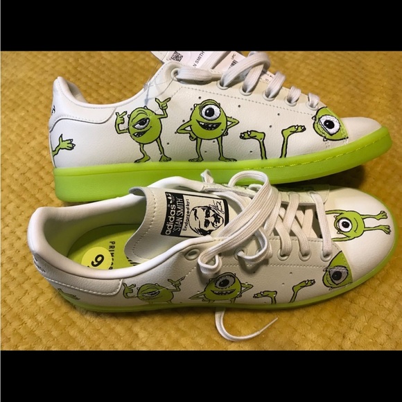 Adidas- Stan Smith Monsters Inc. size 9 NWT - Picture 4 of 9